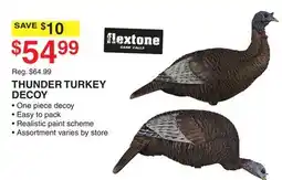 Dunham's Sports THUNDER TURKEY DECOY offer