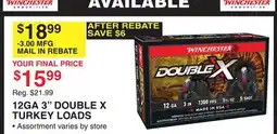 Dunham's Sports 12GA 3 DOUBLE X TURKEY LOADS offer