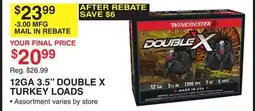 Dunham's Sports 12GA 3.5 DOUBLE X TURKEY LOADS offer