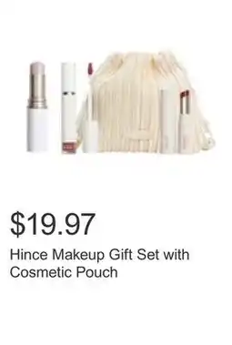 Costco Hince Makeup Gift Set with Cosmetic Pouch offer