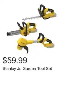 Costco Stanley Jr. Garden Tool Set offer