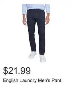 Costco English Laundry Men's Pant offer