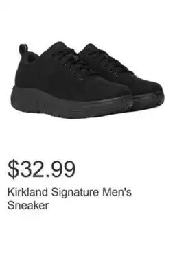 Costco Kirkland Signature Men's Sneaker offer