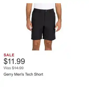 Costco Gerry Men's Tech Short offer