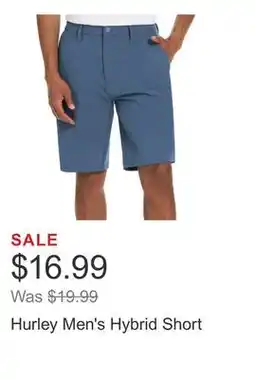 Costco Hurley Men's Hybrid Short offer