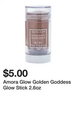 Five Below Amora Glow Golden Goddess Glow Stick 2.6oz offer