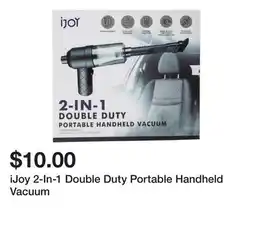 Five Below iJoy 2-In-1 Double Duty Portable Handheld Vacuum offer