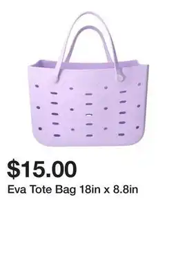 Five Below Eva Tote Bag 18in x 8.8in offer