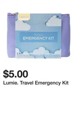 Five Below Lumie. Travel Emergency Kit offer