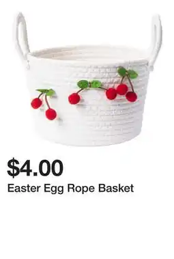 Five Below Easter Egg Rope Basket offer