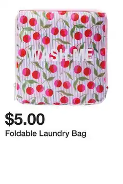 Five Below Foldable Laundry Bag offer