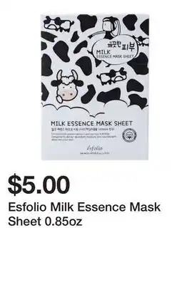 Five Below Esfolio Milk Essence Mask Sheet 0.85oz offer