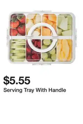 Five Below Serving Tray With Handle offer