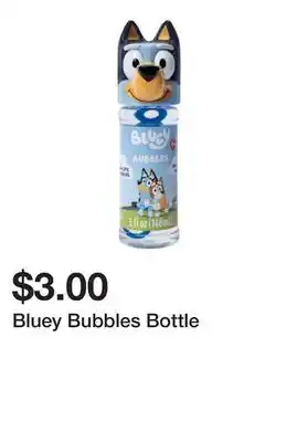 Five Below Bluey Bubbles Bottle offer