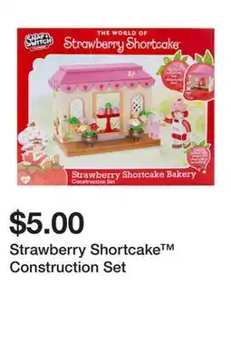 Five Below Strawberry Shortcake Construction Set offer