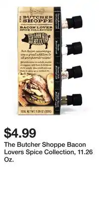 Big Lots The Butcher Shoppe Bacon Lovers Spice Collection, 11.26 Oz offer