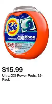 Big Lots Ultra OXI Power Pods, 32-Pack offer