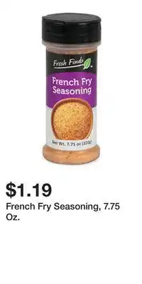 Big Lots French Fry Seasoning, 7.75 Oz offer