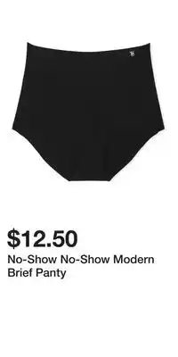 Victoria's Secret No-Show No-Show Modern Brief Panty offer