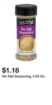 Big Lots No Salt Seasoning, 4.94 Oz offer