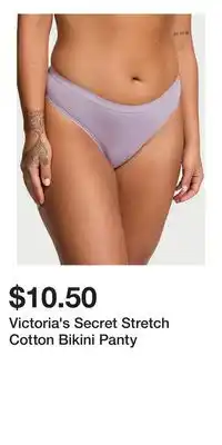 Victoria's Secret Victoria's Secret Stretch Cotton Bikini Panty offer