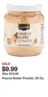 Big Lots Peanut Butter Powder, 30 Oz offer