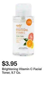 Big Lots Brightening Vitamin C Facial Toner, 9.7 Oz offer