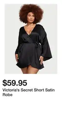 Victoria's Secret Victoria's Secret Short Satin Robe offer