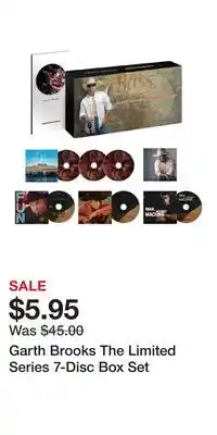 Cabela's Garth Brooks The Limited Series 7-Disc Box Set offer