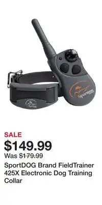 Cabela's SportDOG Brand FieldTrainer 425X Electronic Dog Training Collar offer