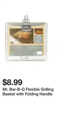 Big Lots Mr. Bar-B-Q Flexible Grilling Basket with Folding Handle offer