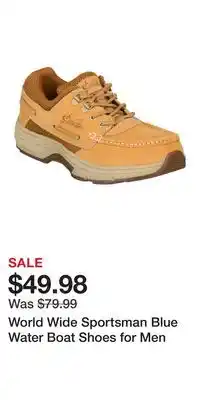 Cabela's World Wide Sportsman Blue Water Boat Shoes for Men offer