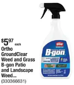 The Home Depot Ortho GroundClear Weed and Grass B-gon Patio and Landscape Weed... offer