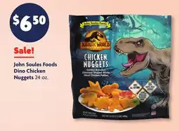 Family Dollar John Soules Foods Dino Chicken Nuggets offer