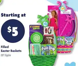 Family Dollar Filled Easter Baskets offer