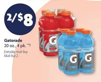 Family Dollar Gatorade offer