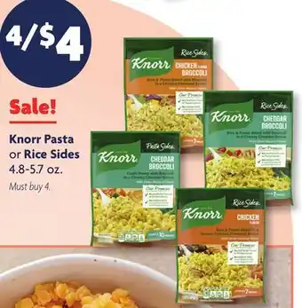 Family Dollar Knorr Pasta or Rice Sides offer