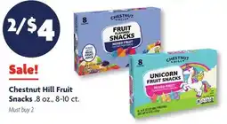 Family Dollar Chestnut Hill Fruit Snacks offer