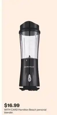 CVS Hamilton Beach personal blender offer