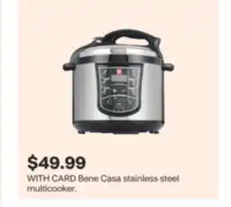 CVS Bene Casa stainless steel multicooker offer