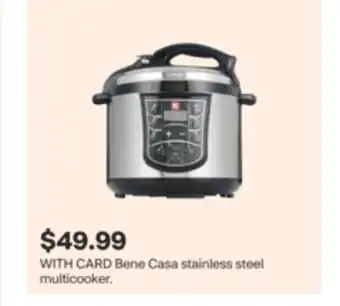 CVS Bene Casa stainless steel multicooker offer