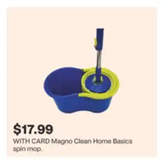 CVS Magno Clean Home Basics spin mop offer