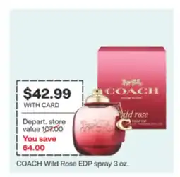 CVS Wild Rose EDP spray 3 oz offer