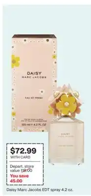 CVS Daisy Marc Jacobs EDT spray 4.2 oz offer