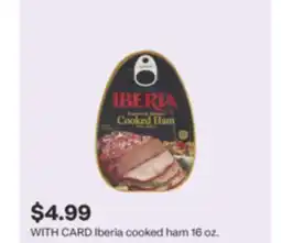 CVS Iberia cooked ham offer