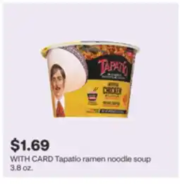 CVS Tapatío ramen noodle soup 3.8 oz offer