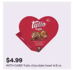 CVS Tutto chocolate heart offer