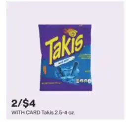 CVS Takis 2.5-4 oz offer