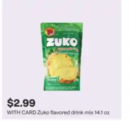 CVS Zuko flavored drink mix 14.1 oz offer