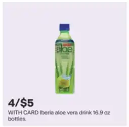 CVS Iberia aloe vera drink 16.9 oz bottles offer